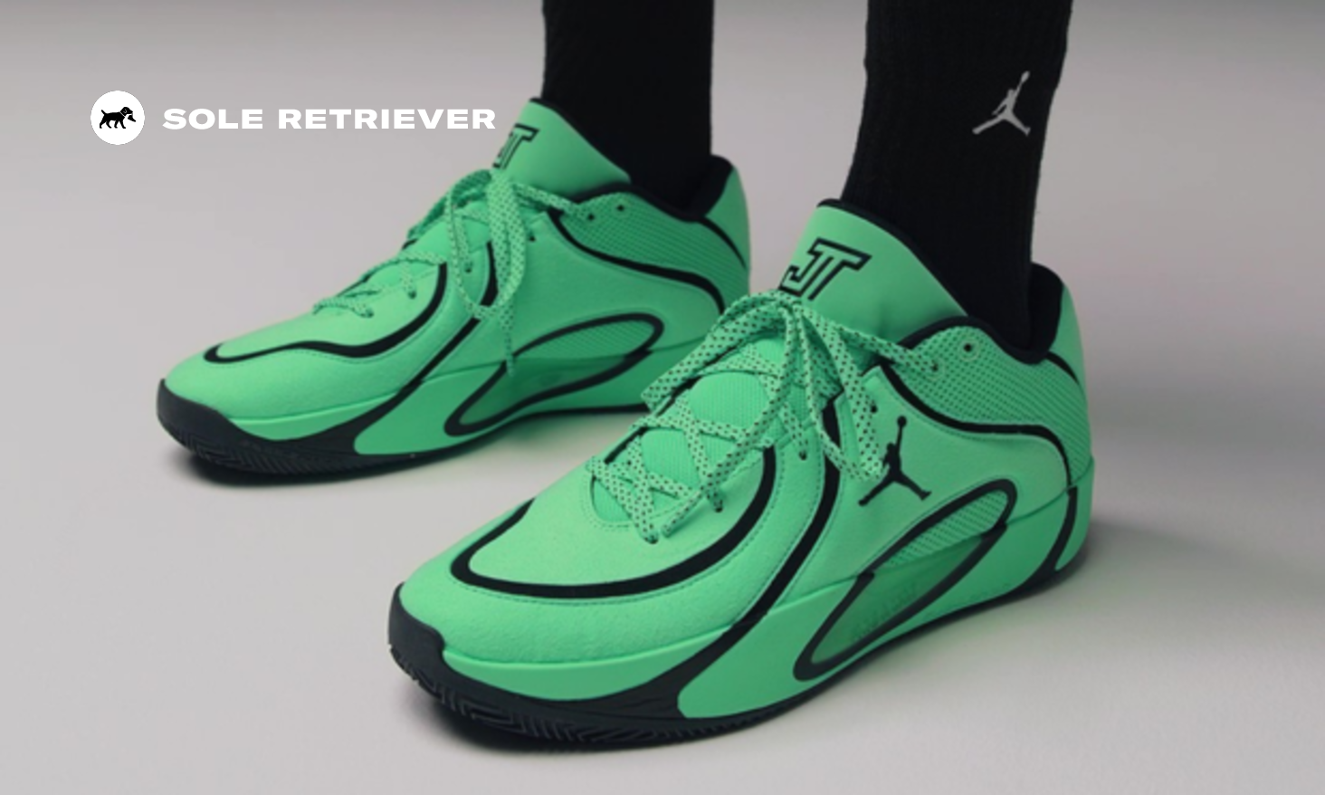 Jordan Tatum 4 Green Glow