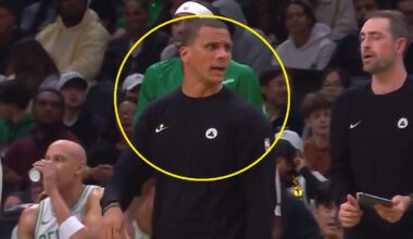 Joe Mazzulla gets vulgar with Immanuel Quickley during game