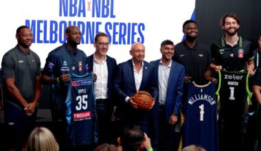 Pelicans arrive in the "Land Down Under"