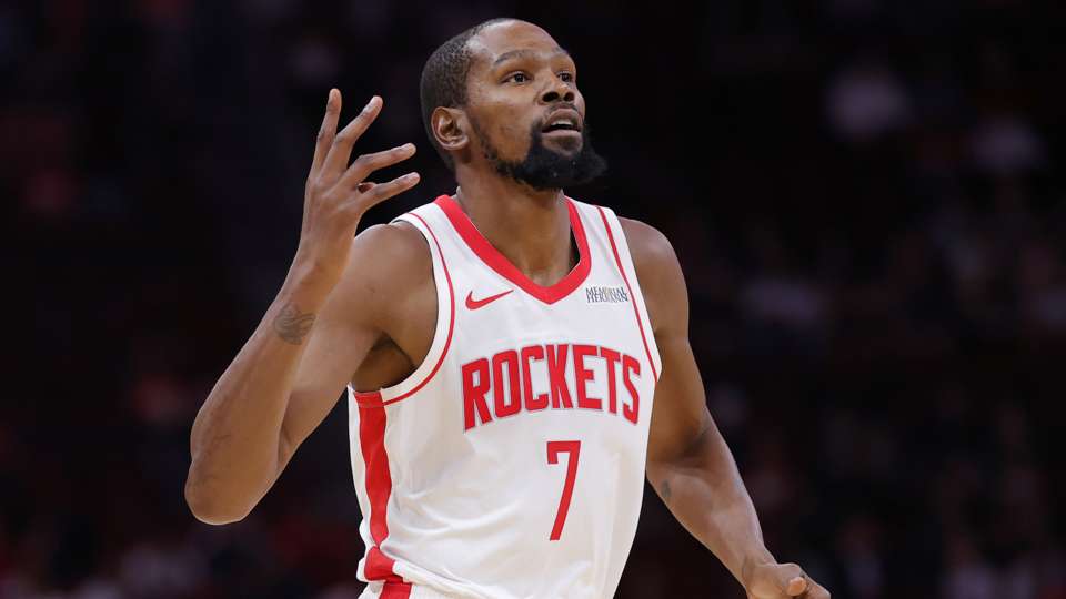 Durant feels at home after 20-point Rockets debut, excited by Sengun partnership
