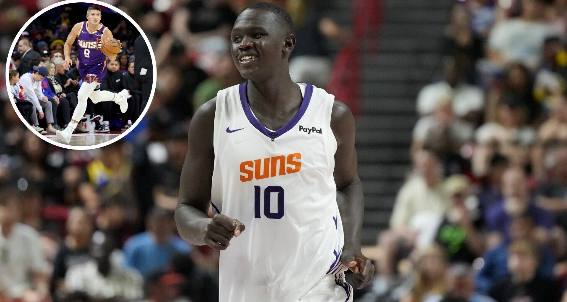 Grayson Allen can't believe what Khaman Maluach did on first day of Phoenix Suns training camp