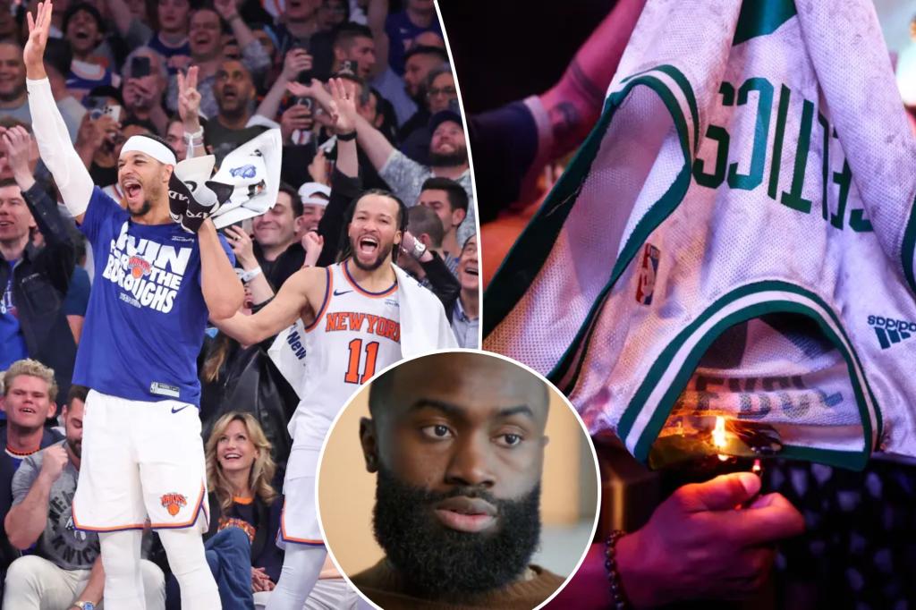 Celtics' Jaylen Brown isn't over playoff loss to Knicks, 'insufferable fans'