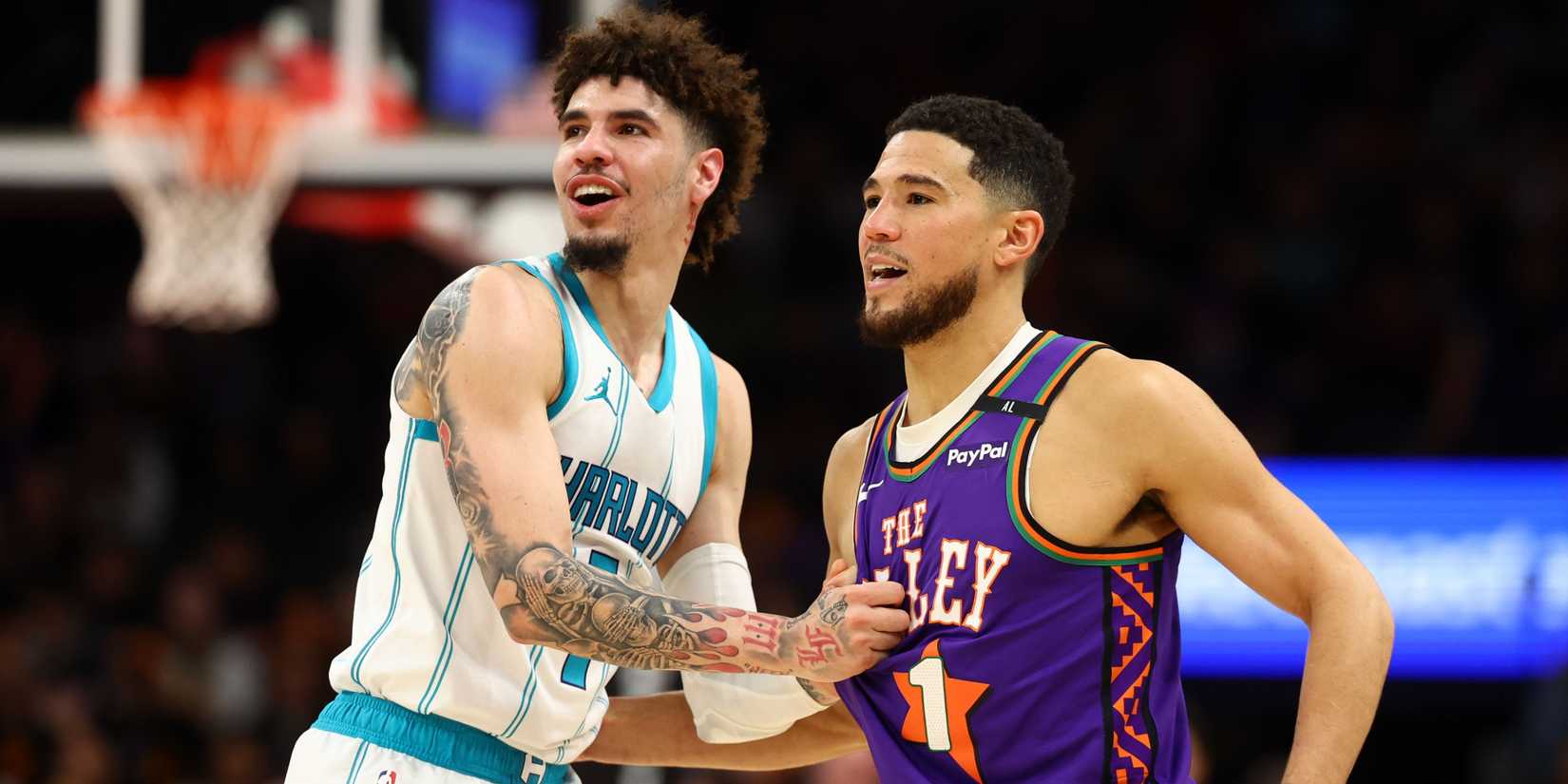 LaMelo Ball Devin Booker