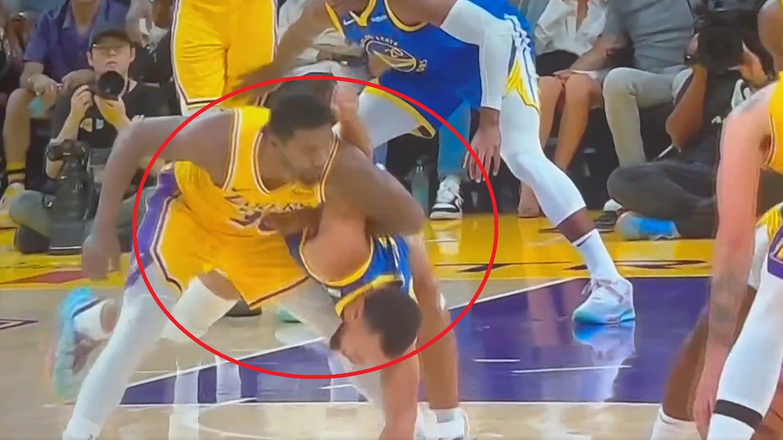 Marcus Smart gets called out for his dirty play on Steph Curry