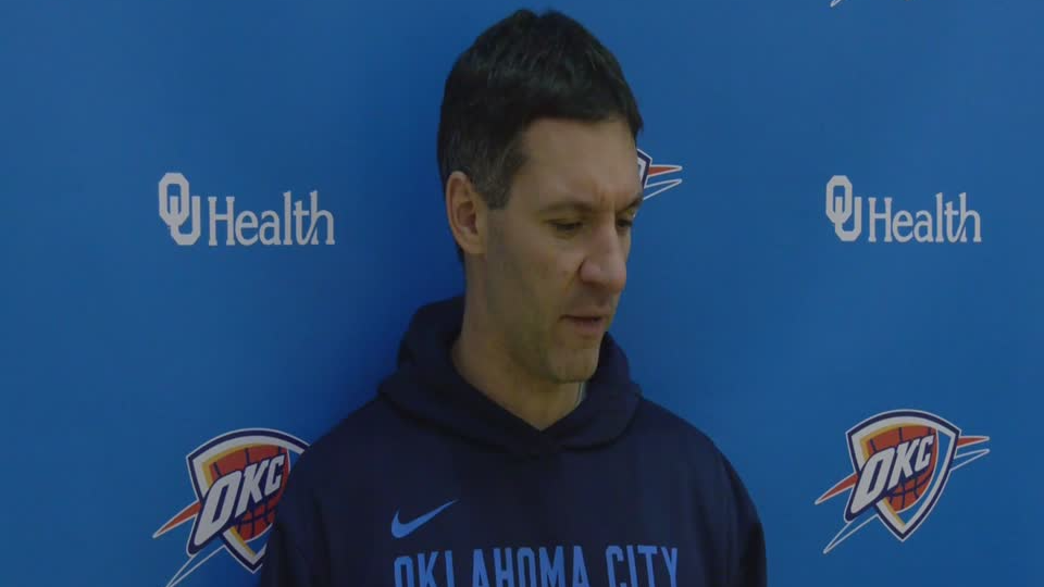 Thunder Balancing Rest, Rhythm in Final Week Before Regular Season