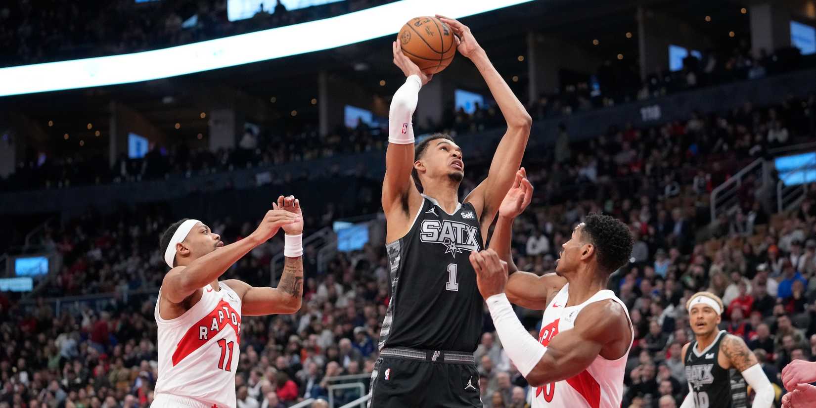 Victor Wembanyama vs Raptors