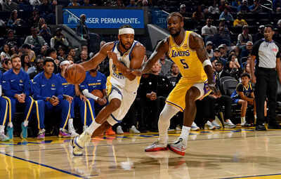 Shorthanded Los Angeles Lakers get crushed by Golden State Warriors in second preseason game