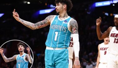 NBA punishes LaMelo Ball for flipping off ref in 'obscene gesture'