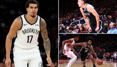 Nets' roles and minutes projections for 2025-26 season