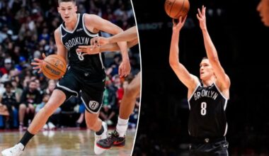 Nets' Egor Demin put on extra pounds to keep up with NBA expectations