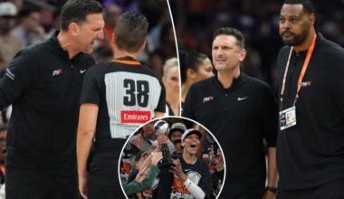 Mercury coach Nate Tibbetts shreds WNBA after first Finals ejection