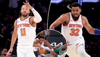 Knicks roll past Jayson Tatum-less Celtics to cash in second win