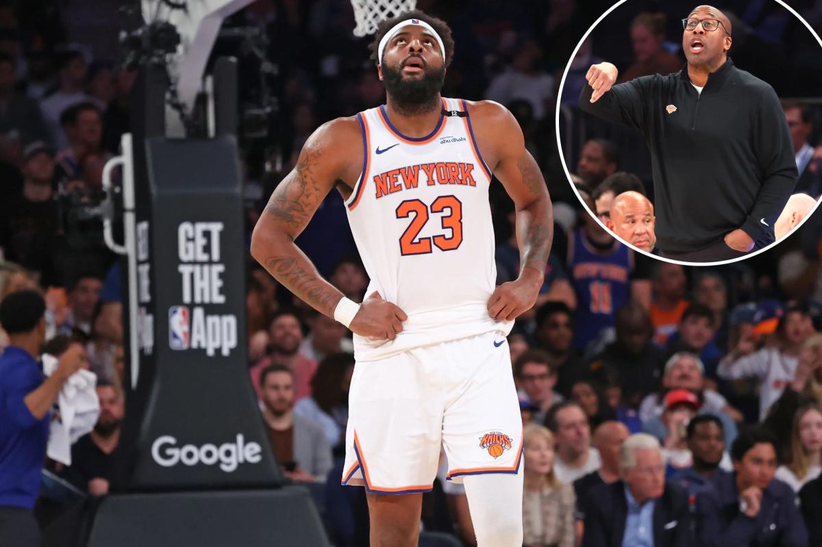 Knicks’ Mitchell Robinson mystery on opening night makes no sense
