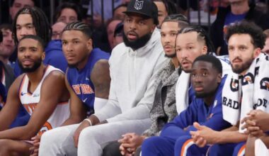 Mitchell Robinson ruled out for Knicks again as ankle concerns mount