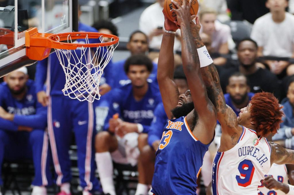 Mitchell Robinson gave Mike Brown plenty to gush about in Knicks preseason opener
