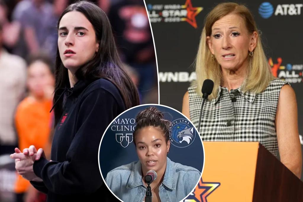 Caitlin Clark backs Napheesa Collier after criticism of WNBA leadership