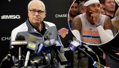 Phil Jackson blames Carmelo Anthony drama for failed Knicks tenure