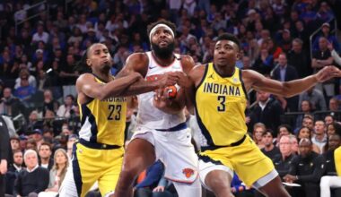 Knicks' Mitchell Robinson load management strategy becoming clearer