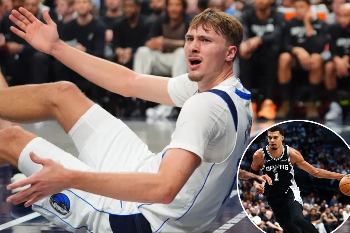 Mavericks, Cooper Flagg no match for Victor Wembanyama and Spurs