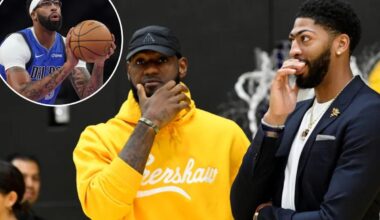 Inside Lakers' group chat the moment Anthony Davis was traded — including LeBron James' response