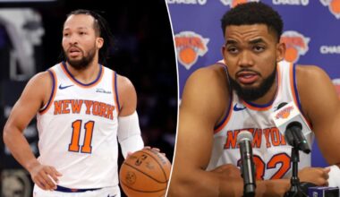Jalen Brunson, Karl-Anthony Towns shutting out hype around Knicks