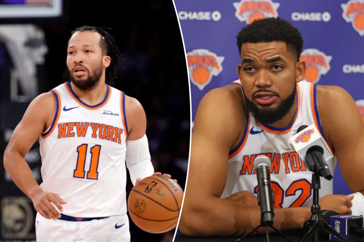 Jalen Brunson, Karl-Anthony Towns shutting out hype around Knicks