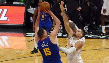 Nikola Jokic Nuggets vs. clippers