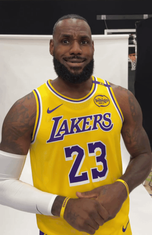 LeBron James at Media Day LeBron James at Media Day