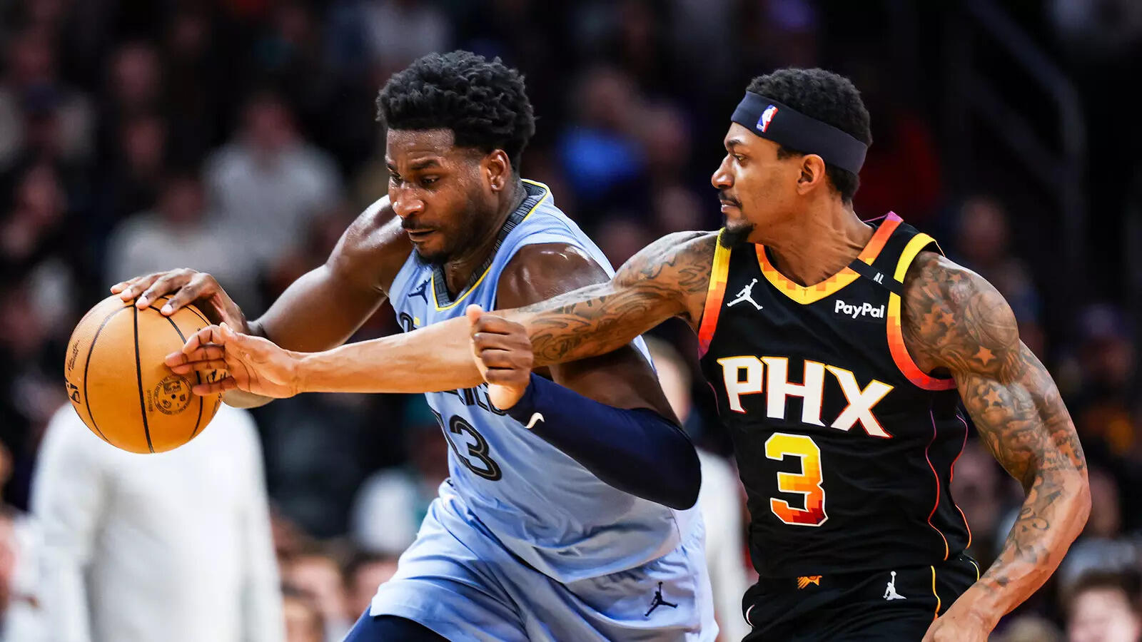 Phoenix Suns vs Memphis Grizzlies (Image via NBA) Phoenix Suns vs Memphis Grizzlies