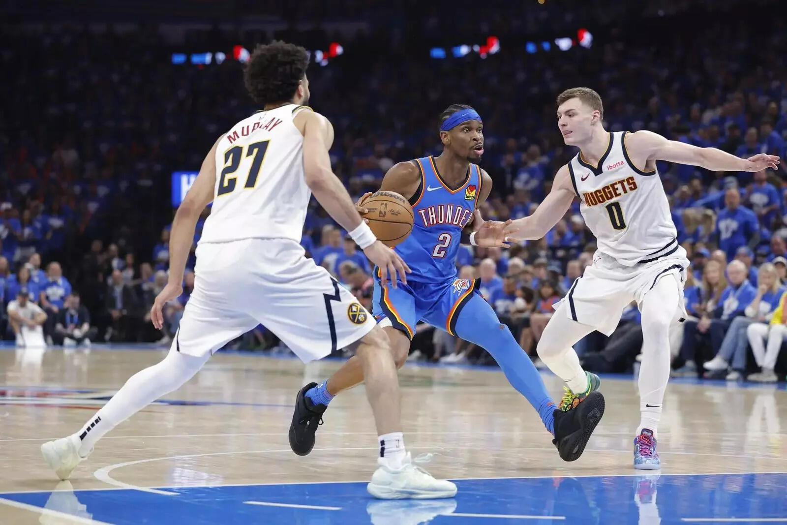 Playoffs-Denver Nuggets at Oklahoma City Thunder
