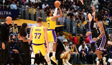 Lakers feature opening night starting 5 in preseason finale