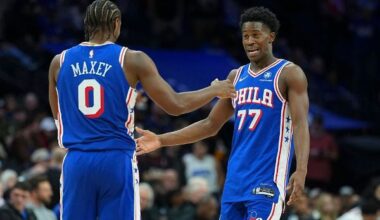 Tyrese Maxey, VJ Edgecombe off to historic start for 76ers