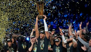 NBA Cup projections 2025: Group breakdowns, quarterfinal teams