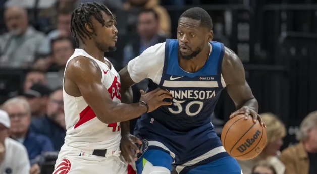 Julius Randle, Timberwolves, Wolves, NBA, Raptors