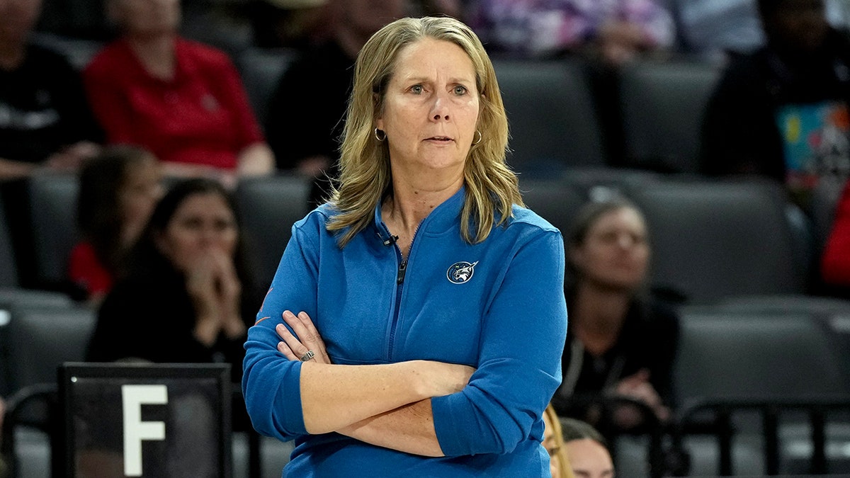 Minnesota coach Cheryl Reeve courtside