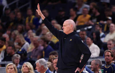 Indiana Pacers coach Rick Carlisle lost his cool in heated exchange with officials during tense first half in Oklahoma City