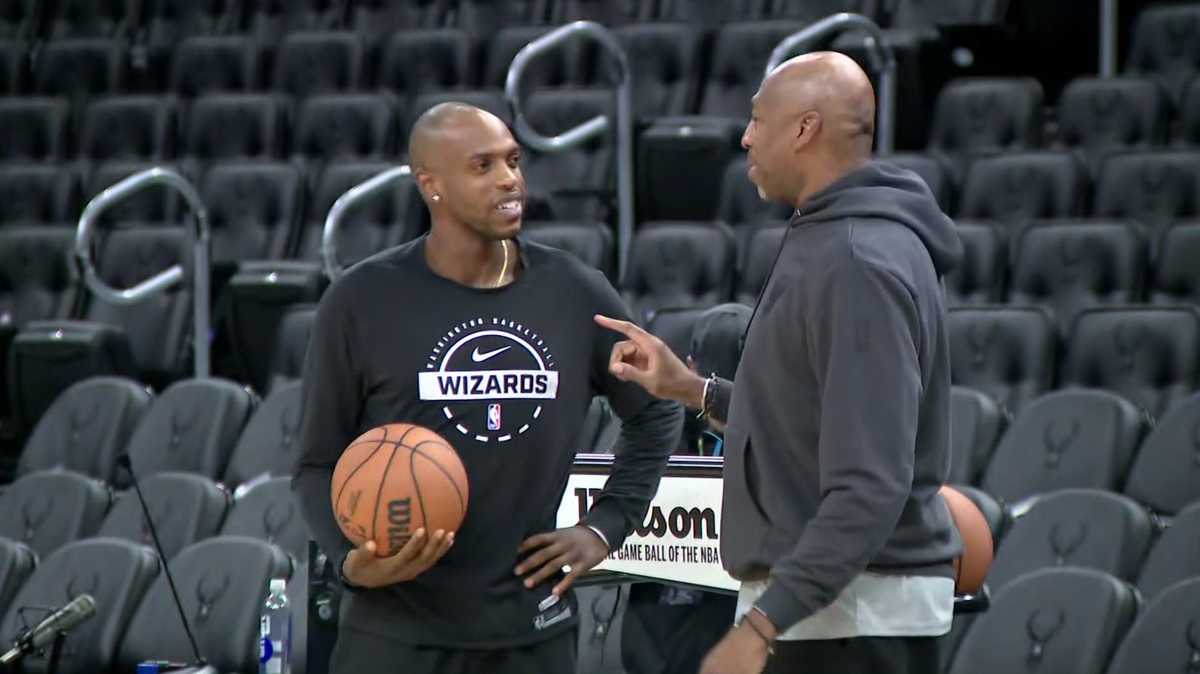 Bucks legend Khris Middleton makes Fiserv Forum return in Milwaukee season opener