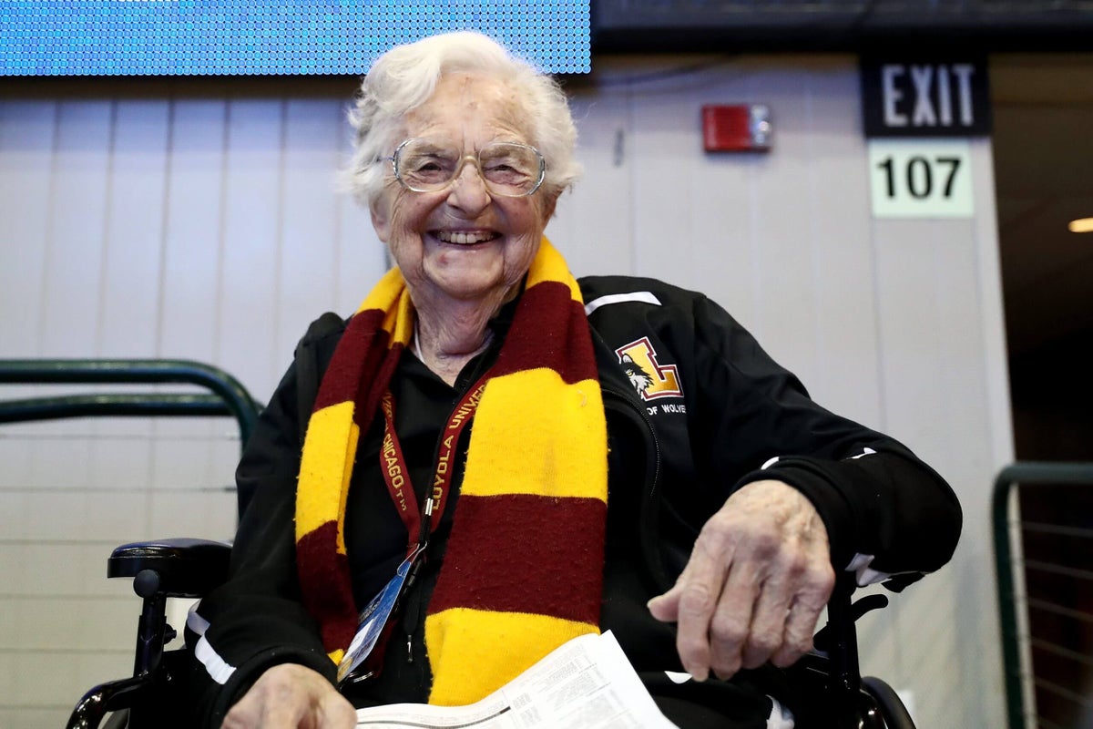 Sister Jean, beloved Loyola University Chicago men’s basketball chaplain, dies at 106