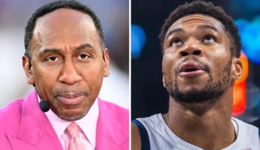 'Unhappy' Stephen A. Smith reveals the New York Knicks players he would trade for Giannis Antetokounmpo