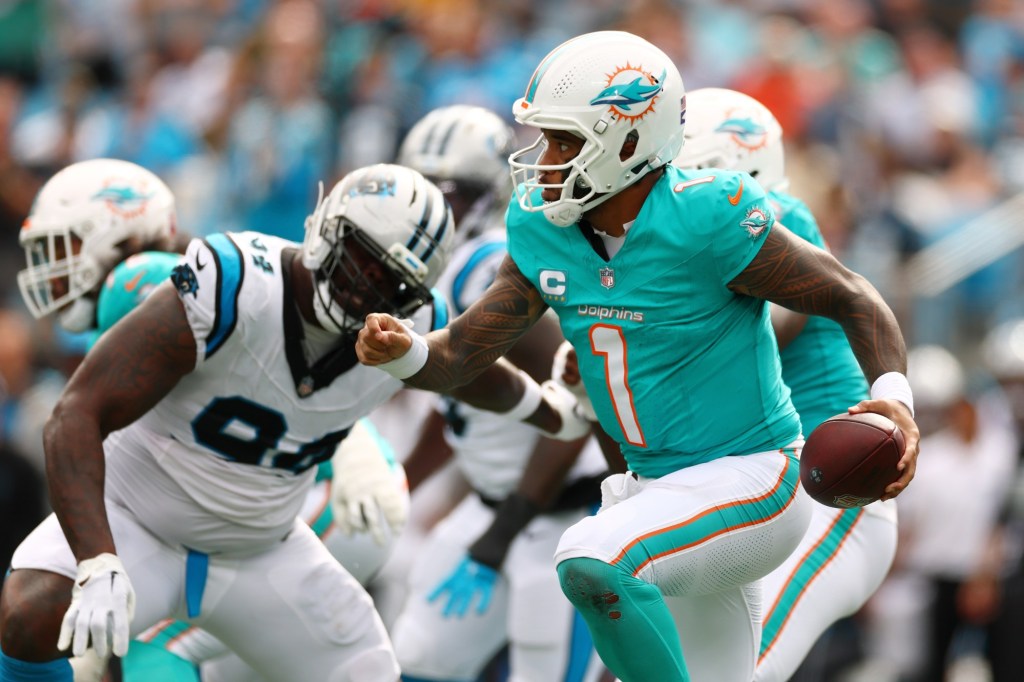 Dolphins' Tua was shown the money, but hasn't shown any magic