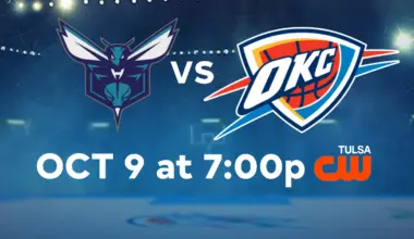 Thunder Host Hornets Thursday in First Home Preseason Game, Watch on Tulsa CW