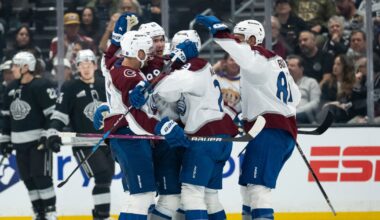 Martin Necas scores 2 goals, and the Avalanche rout the Kings 4-1
