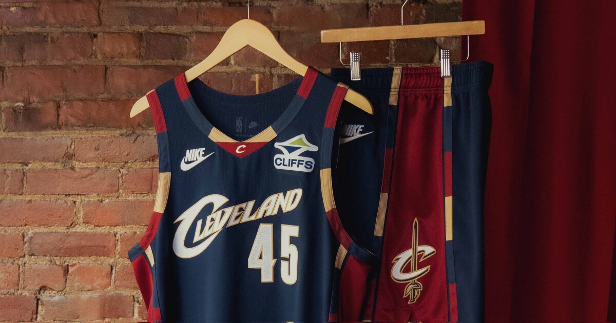 Cavs unveil throwback uniform and court to celebrate 55th anniversary season