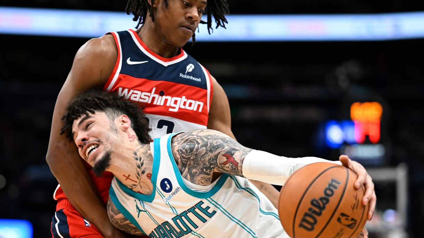 LaMelo Ball's triple-double helps Hornets handle Wizards, 139-113