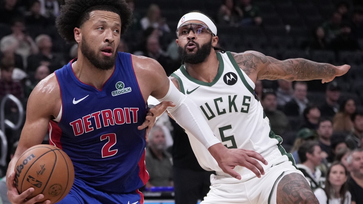 Pistons will lean on Cunningham as they face higher expectations
