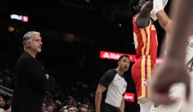 Hawks coach Quin Snyder sits out loss to Bucks with illness. Igor Kokoskov fills in