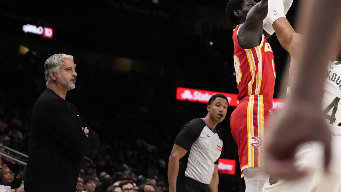 Hawks coach Quin Snyder sits out loss to Bucks with illness. Igor Kokoskov fills in