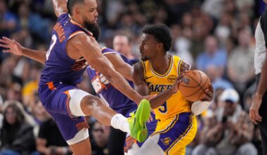 Bronny James' coaches say he's making progress in his fight for a role with the Lakers