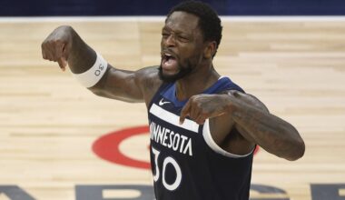 Randle's revival for the T-wolves in their Game 3 win started with a pep talk from a vital teammate