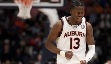 March Madness brackets out, with Auburn the overall No. 1 seed